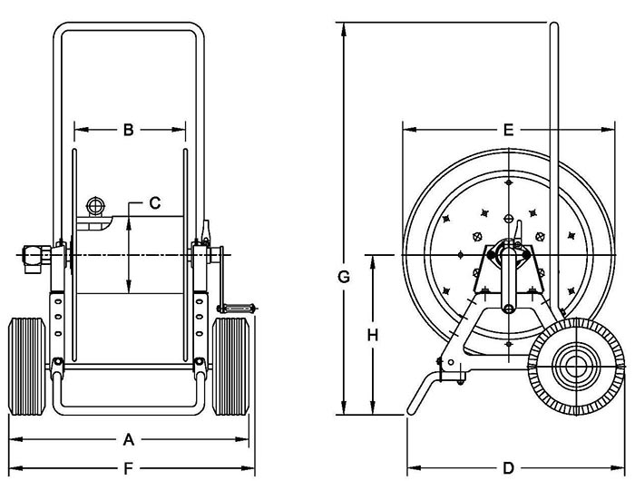 Dimensions for ATC1250 Series