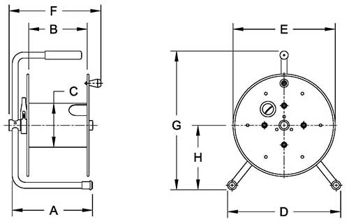 Dimensions for AVC16-14-16 Series