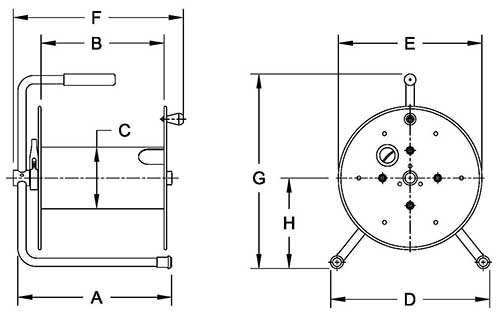 Dimensions for AVC20-14-16 Series