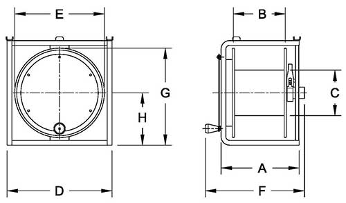 Dimensions for AV Series