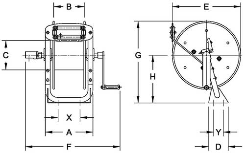 Dimensions for PW-2